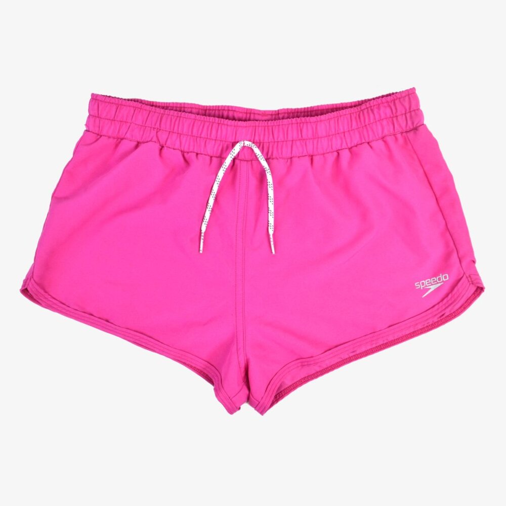 SPEEDO Girls' Pink Shorts, L